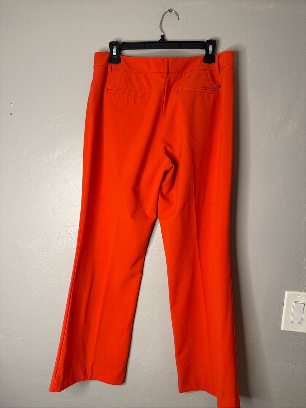 New York & Company Bright Orange Men's Dress Pants
